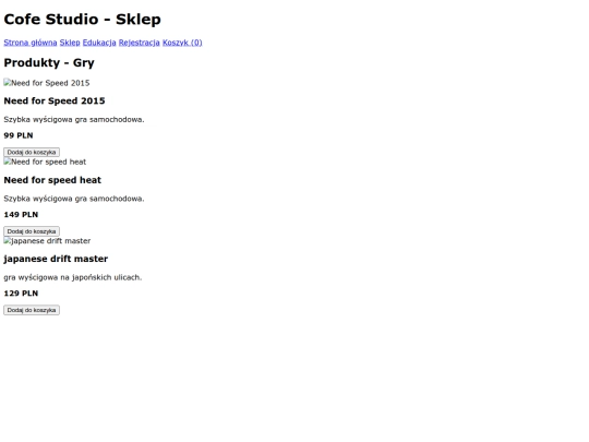 store screenshot