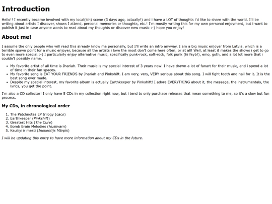Introduction screenshot