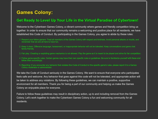 colony_conduct screenshot
