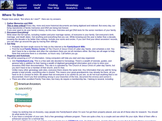learn/WhereToStart screenshot