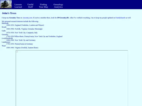 mytrees screenshot