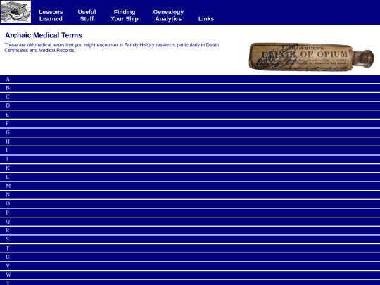 stuff/ArchaicMedicalTerms screenshot