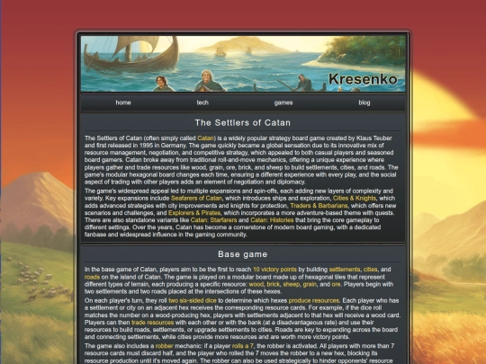 games/catan screenshot
