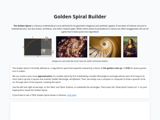 golden-spiral screenshot