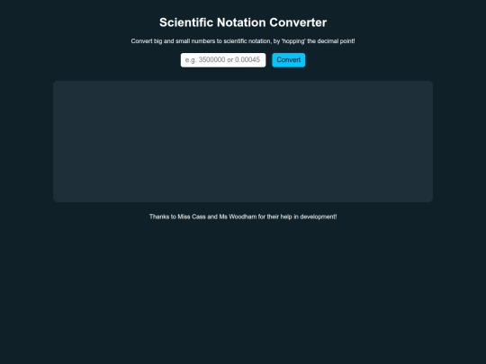 scientific-notation screenshot