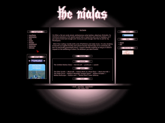 webmaster screenshot