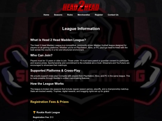 info screenshot