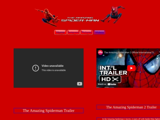 videos screenshot