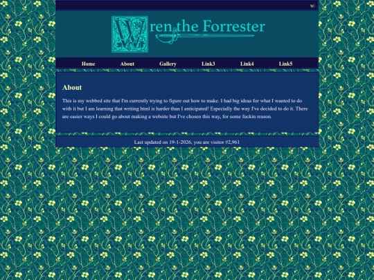 pages/about screenshot