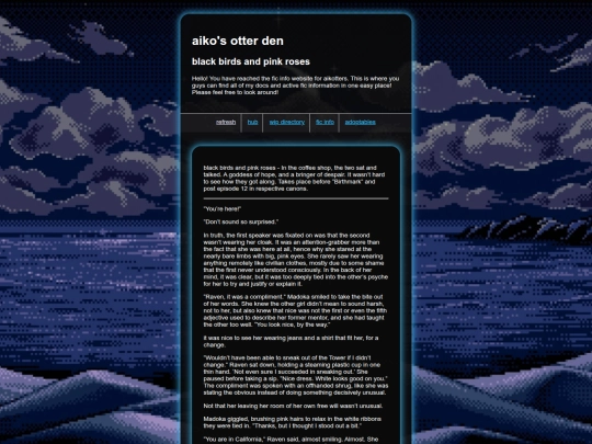 crossovers/crossover-oneshots/blackbirds screenshot