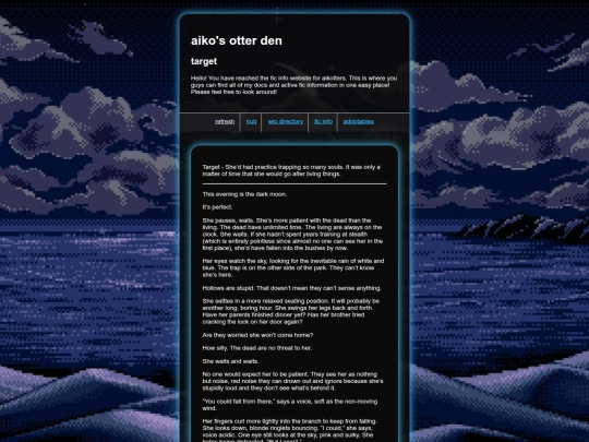 crossovers/crossover-oneshots/target screenshot