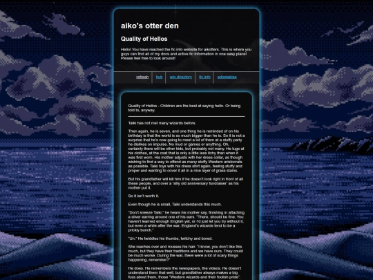 crossovers/crossover-series/Traditionalist/qualityofhellos screenshot