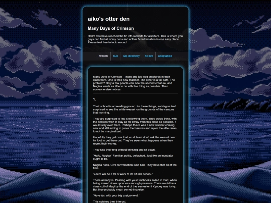 crossovers/crossover-series/waves/many-days-of-crimson screenshot