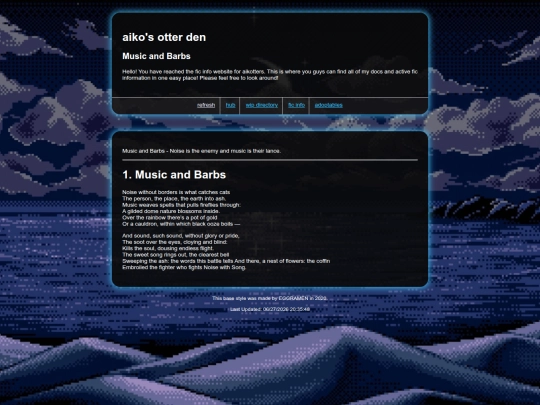 paired-discontinuity/cowrite_oneshots/music-and-barbs screenshot