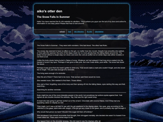 paired-discontinuity/cowrite_series/diluted_seasons/the-snow-falls-in-summer screenshot