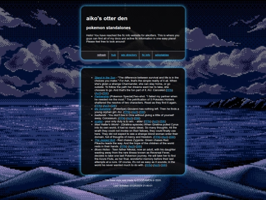 pokemon/pokemon-standalones screenshot