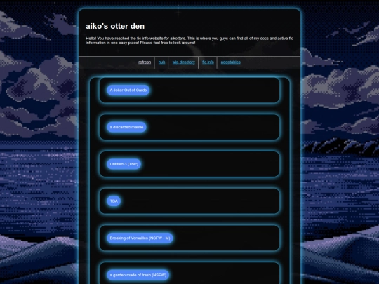 upcoming/upcoming-series screenshot