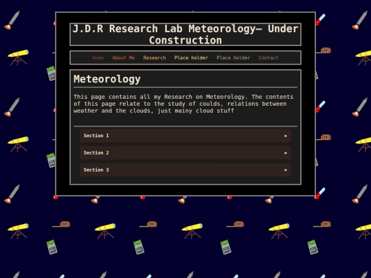Meteorology screenshot