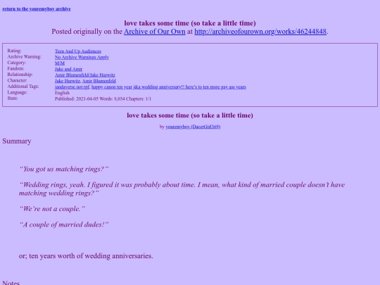 ao3fics/love takes some time so screenshot