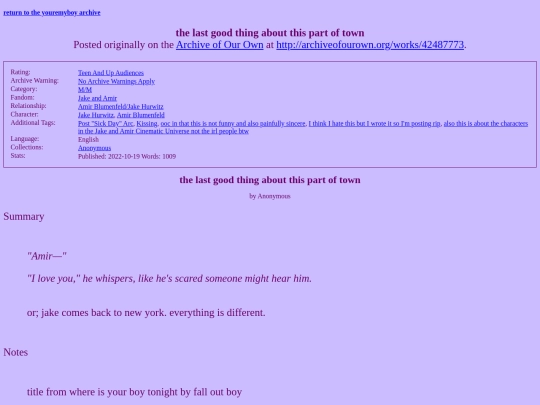 ao3fics/the last good thing screenshot