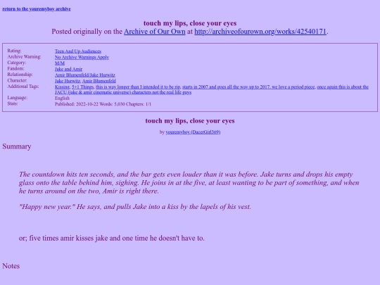 ao3fics/touch my lips close your screenshot