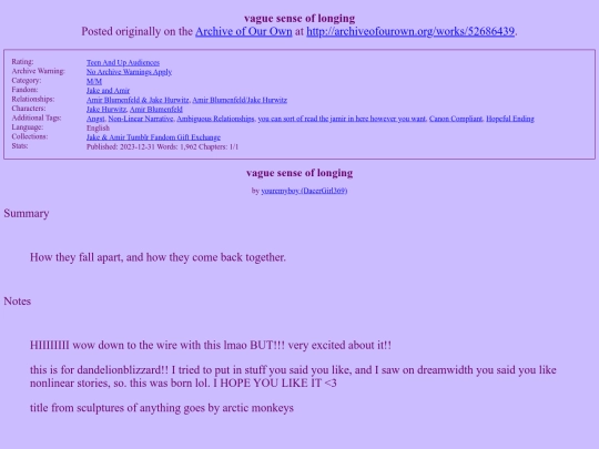 ao3fics/vague_sense_of_longing screenshot