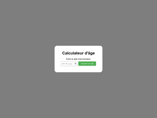 Autres/DetecteurAge screenshot