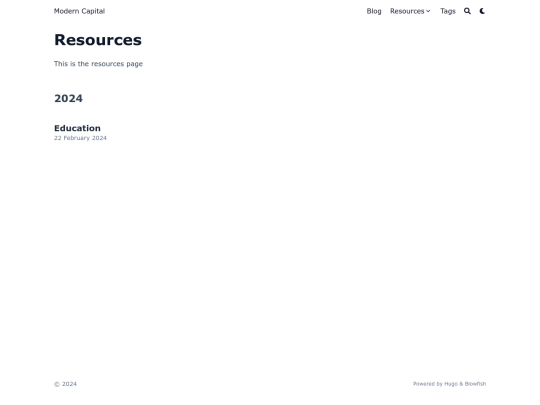 resources screenshot