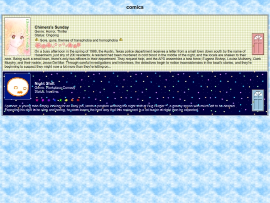 iframes/comics screenshot