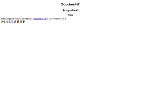 iframes/goodies screenshot