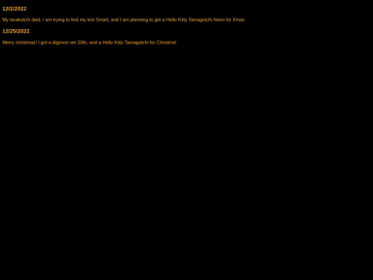 Tamagotchi/logs/blog2 screenshot