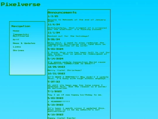 updates screenshot