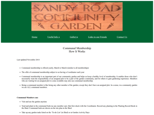 CommunalMembership screenshot