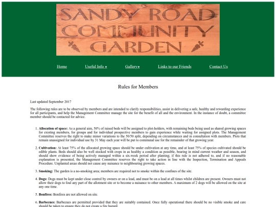 Rules screenshot