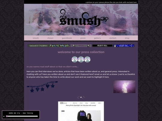 press screenshot