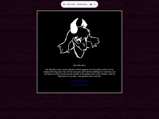 blog/archive screenshot
