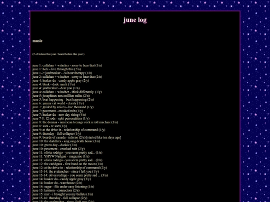 log/june screenshot
