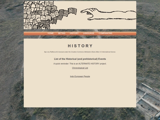 history screenshot
