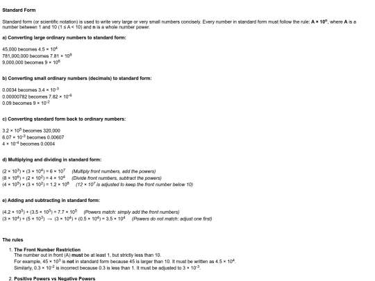 cinnamon/learning_cards/standard_form screenshot