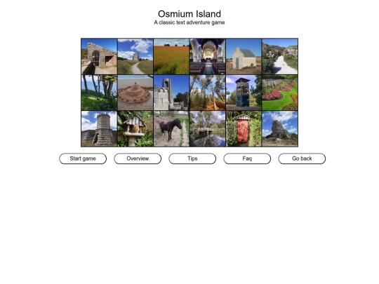 osmium/startpage screenshot