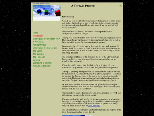 Introduction screenshot