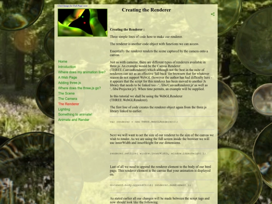theRenderer screenshot