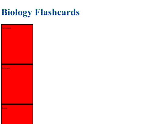 flashcards/flashcards screenshot