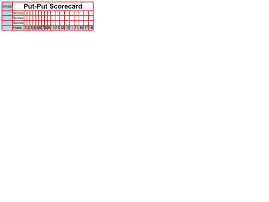 scorecard/put-put screenshot