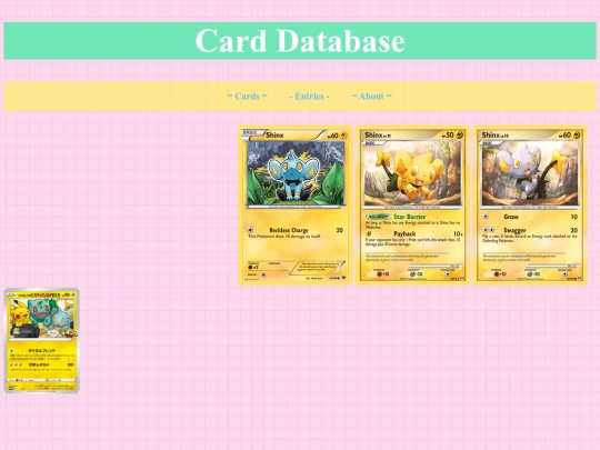 cards screenshot