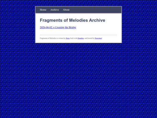 archive screenshot