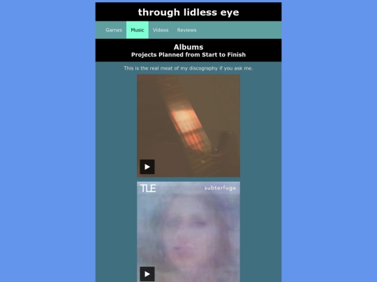 Music screenshot