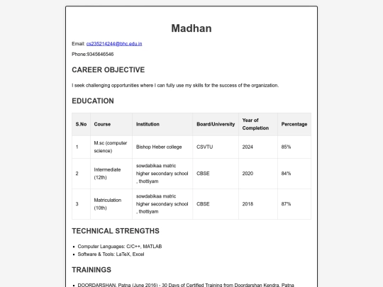 index screenshot