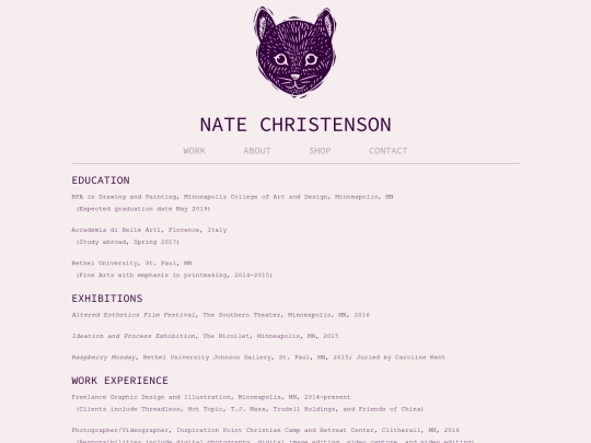 resume screenshot