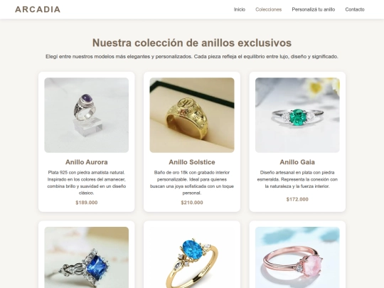 actividades/SEO/productos screenshot